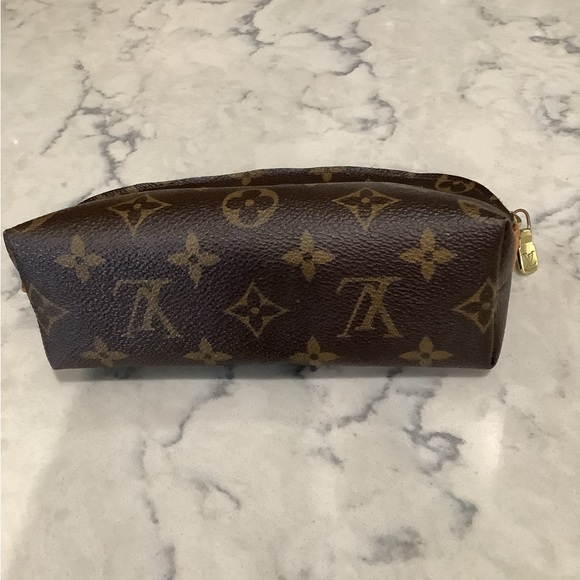 Authentic Louis Vuitton Monogram Cosmetic Pouch - Picture 2 of 7